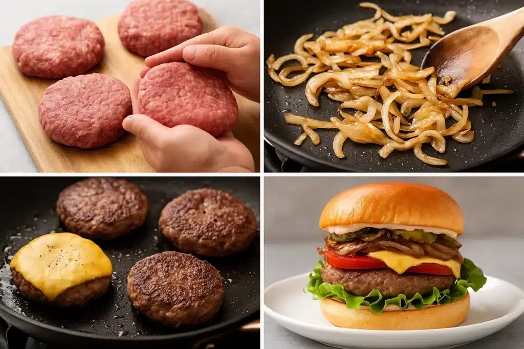 Hamburgers 3 Hamburgers