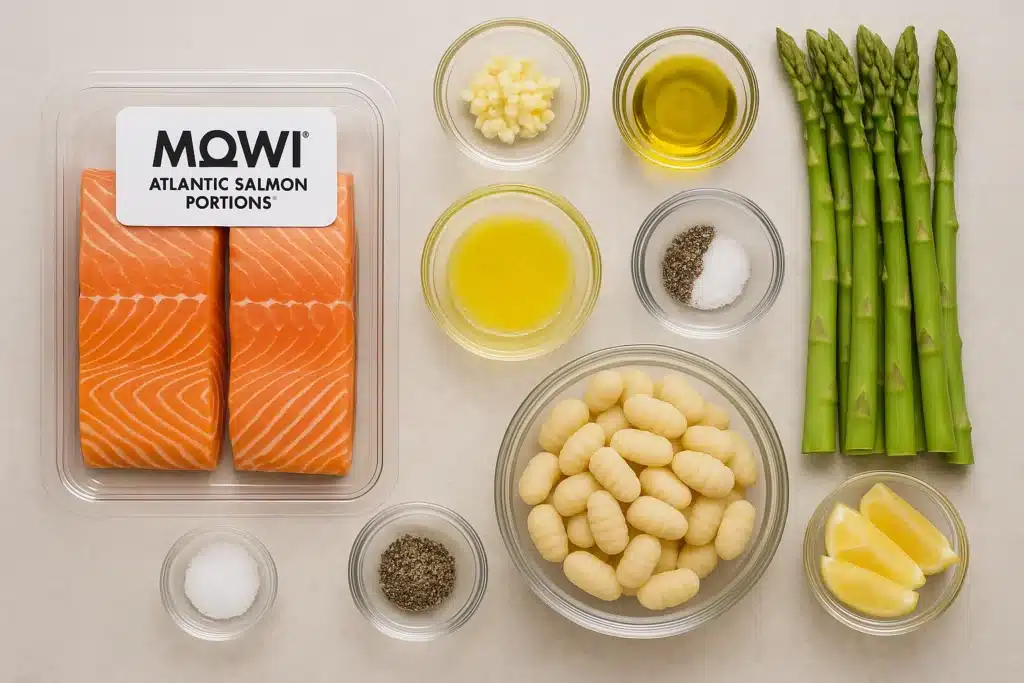 Salmon With Gnocchi 2 Salmon With Gnocchi