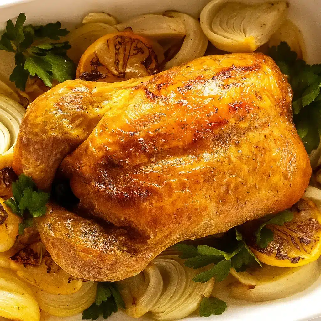Engagement roast chicken recipe Ina Garten
