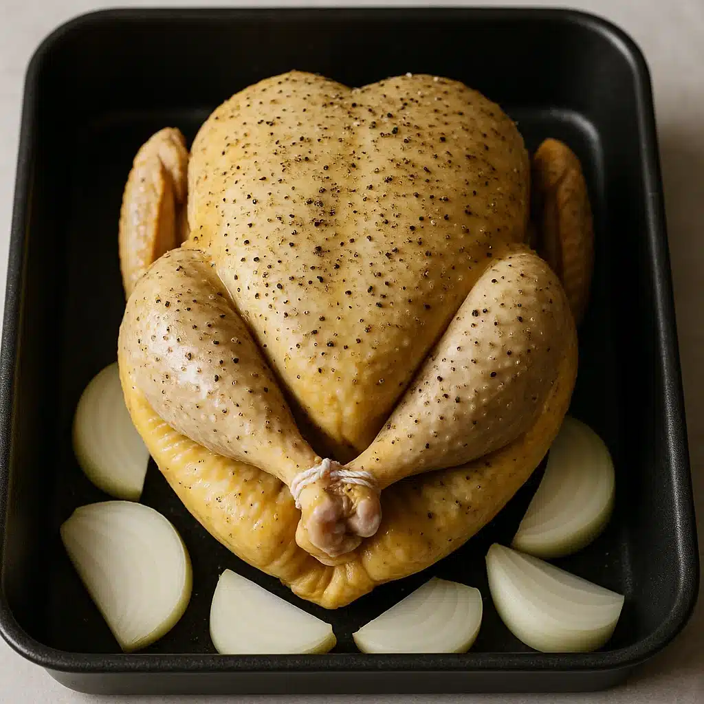 Engagement roast chicken recipe Ina Garten