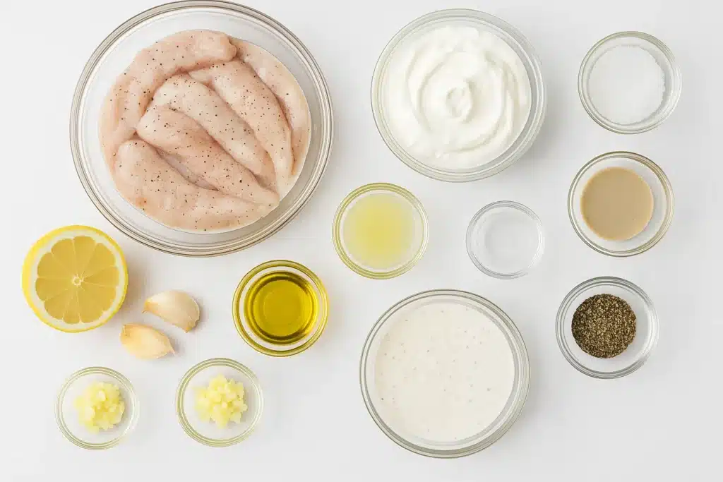 Lebanese Lemon Garlic Chicken