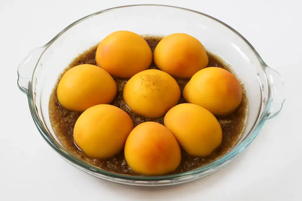 Peach Upside-Down Cake Recipe
