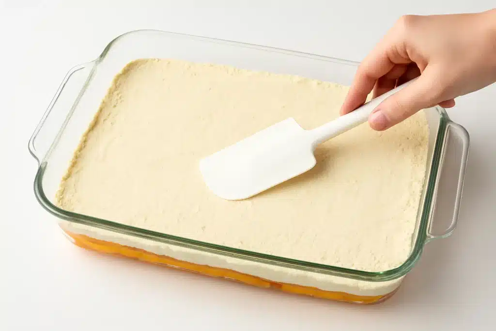 Peach Dump Cake Recipe