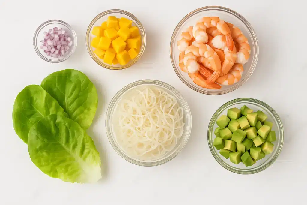 Thai prawn salad