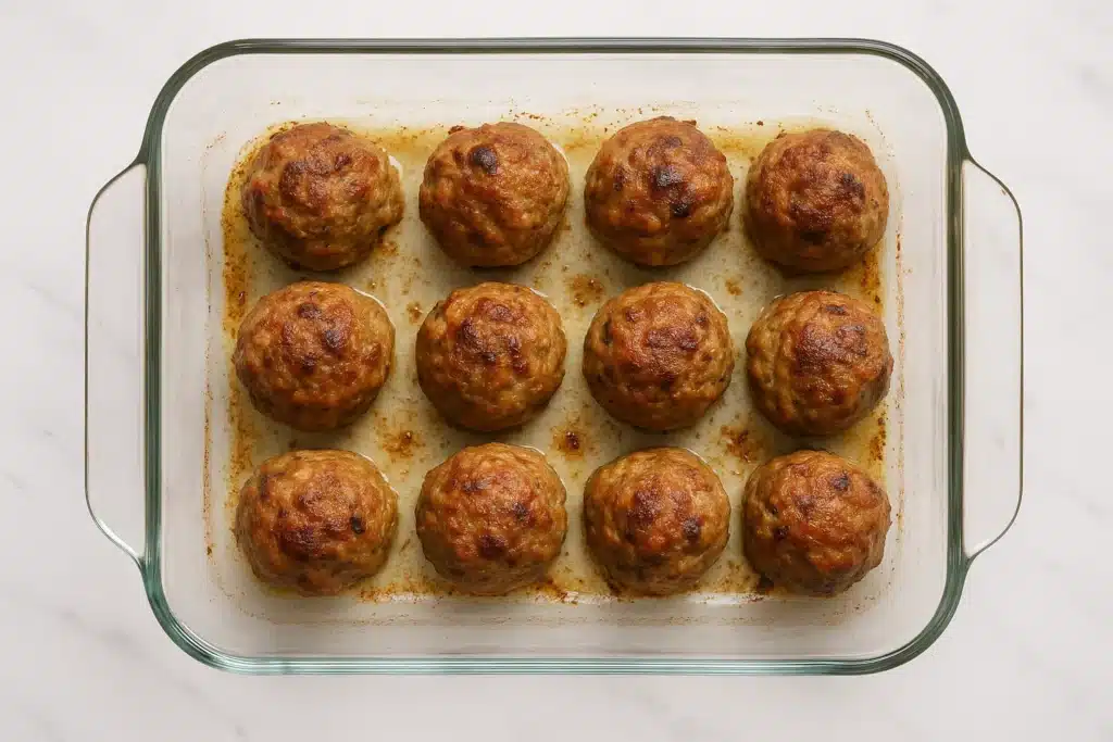 Chicken Meatballs and Spaghetti