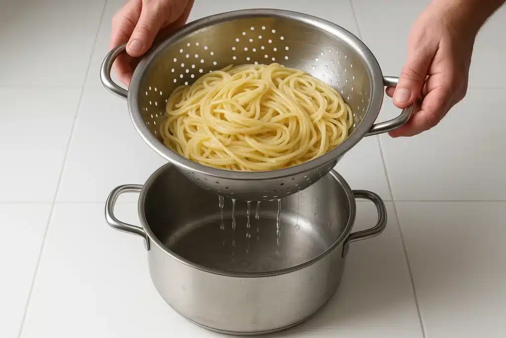 Chicken Meatballs and Spaghetti
