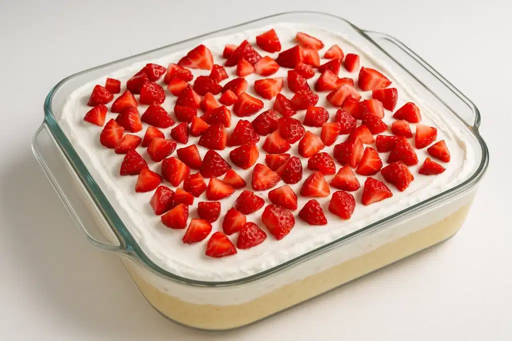Strawberry Shortcake Cake