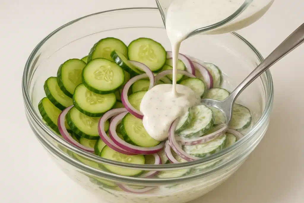 Creamy Cucumber Salad