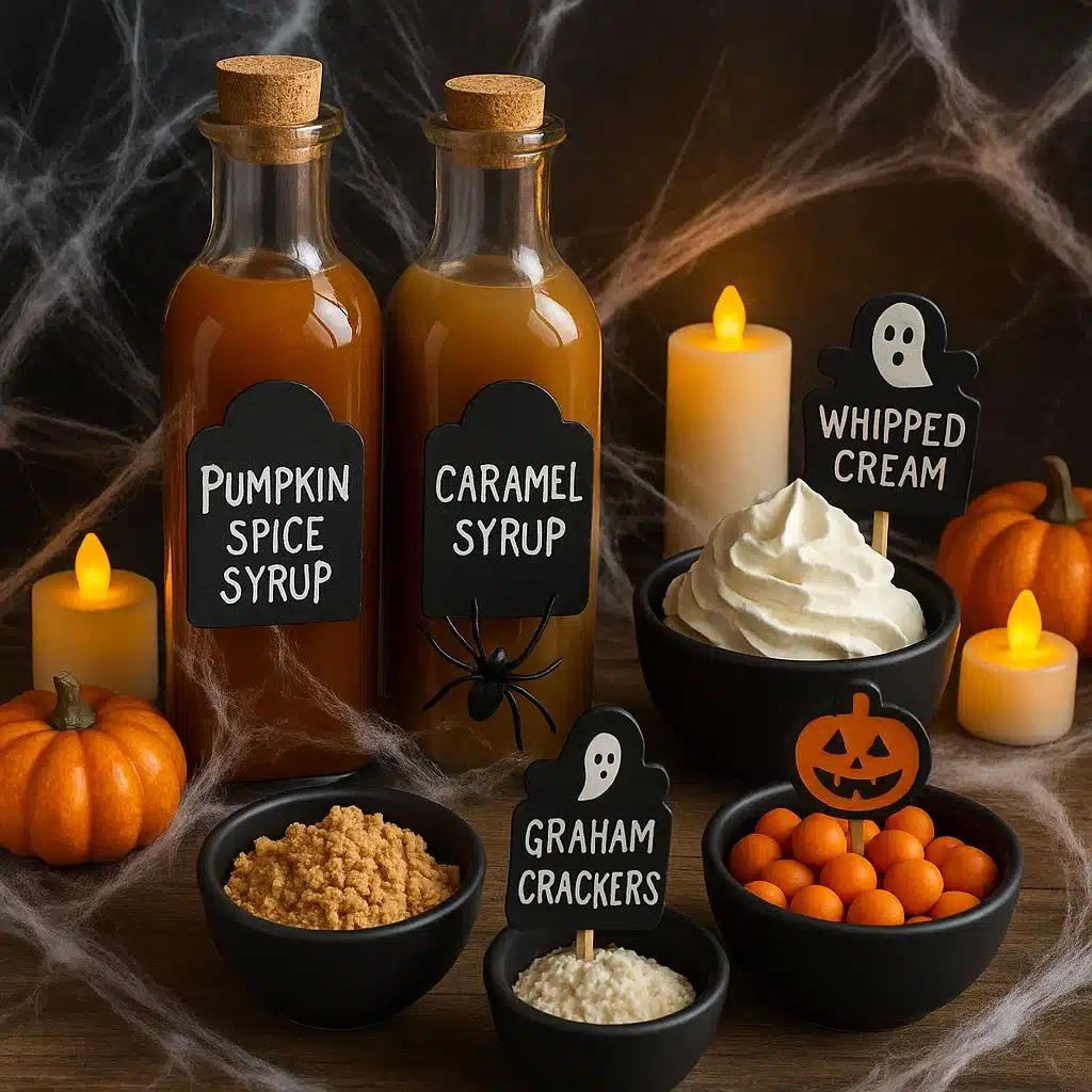 Halloween Coffee Bar Recipe