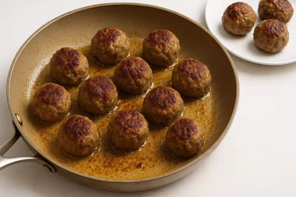 Cashew Chicken Meatballs