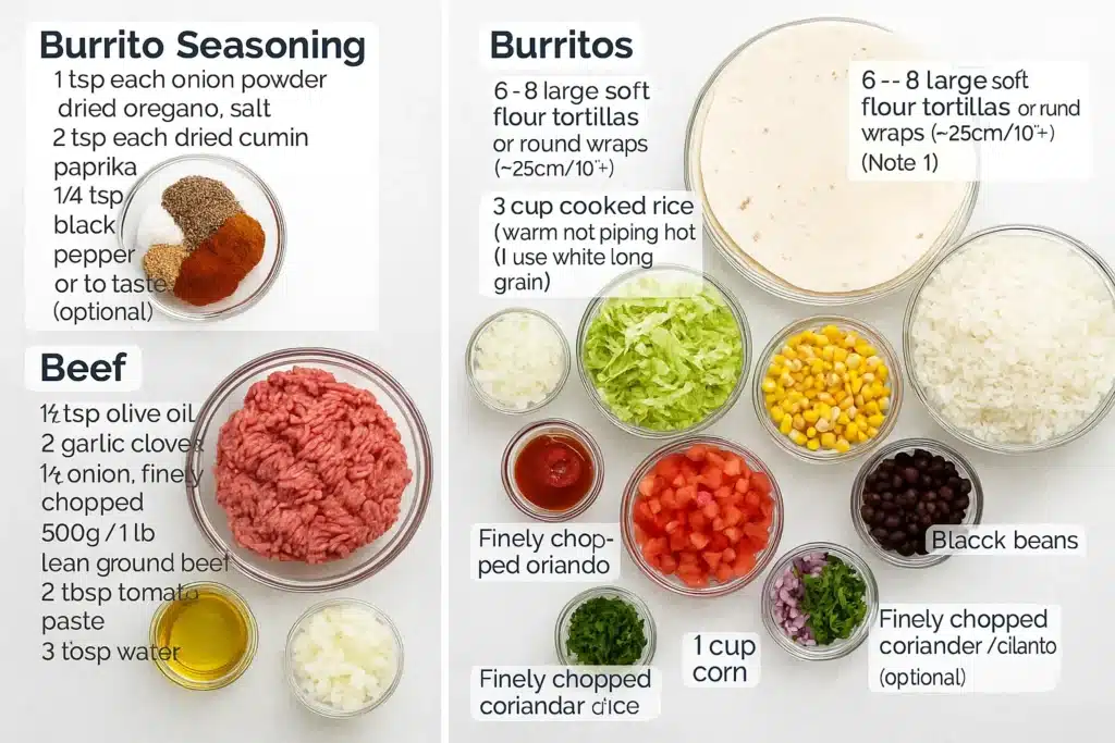 beef burrito