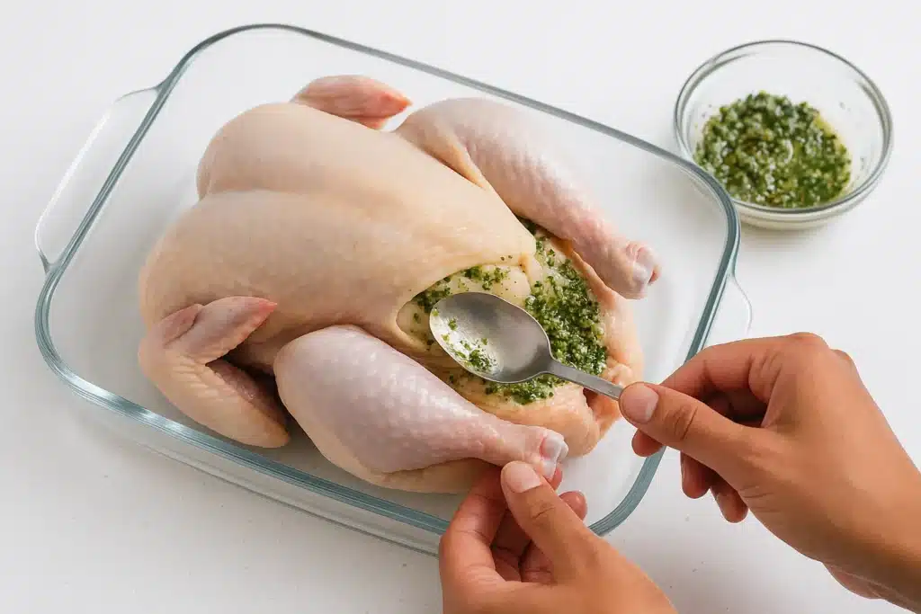 slow cooker roast chicken