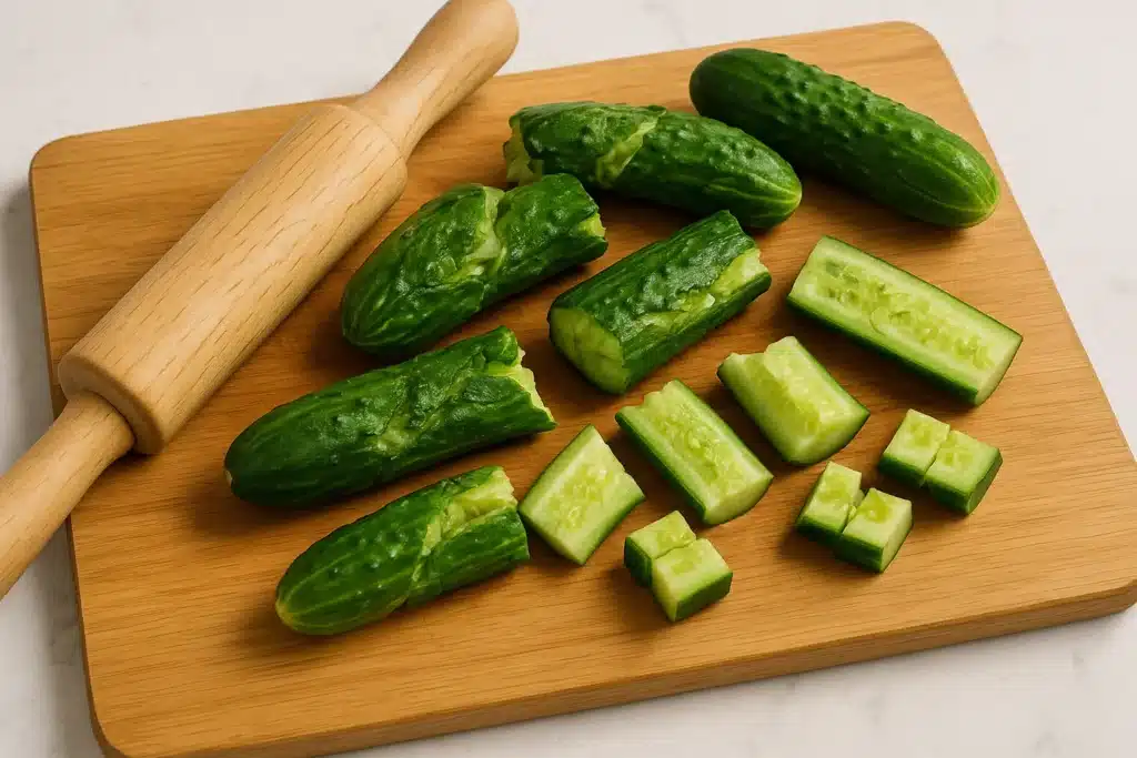Spicy Asian Cucumber Salad