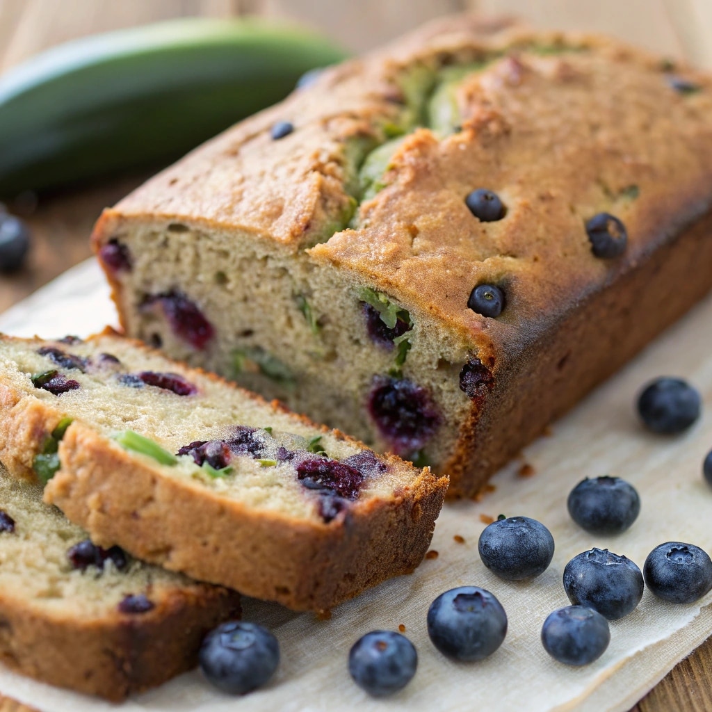 Blueberry Zucchini Bread