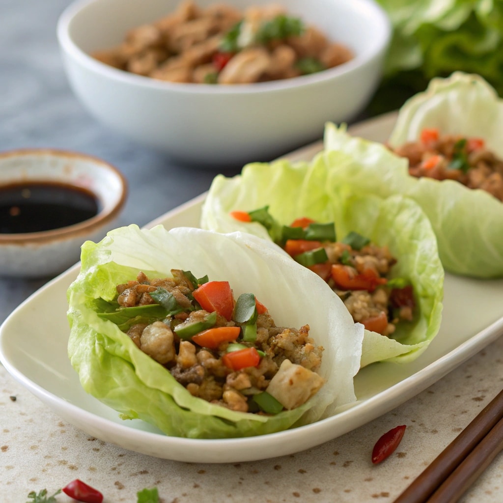 Chinese Lettuce Wraps