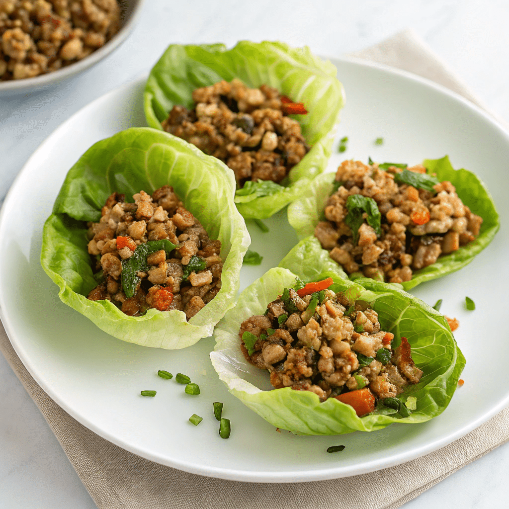 Chinese Lettuce Wraps