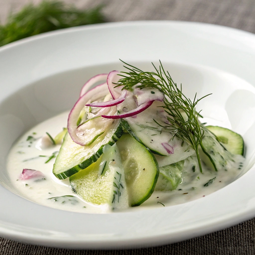 Creamy Cucumber Salad