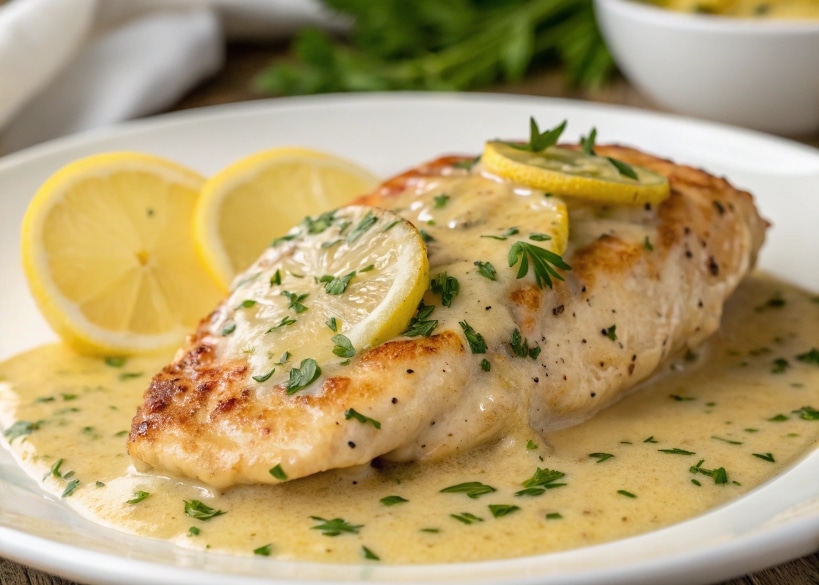 Creamy Lemon Chicken Breast