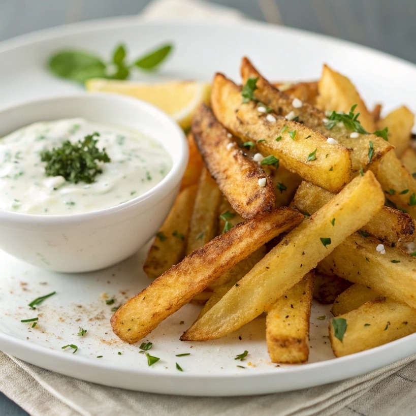 Greek Lemon Fries