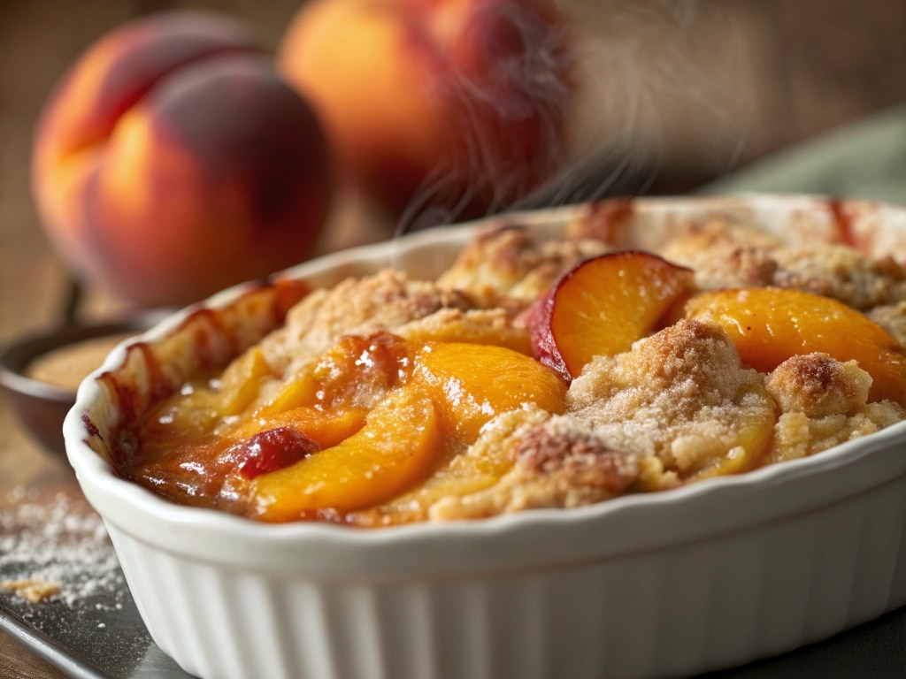 Fresh Southern Peach Cobbler