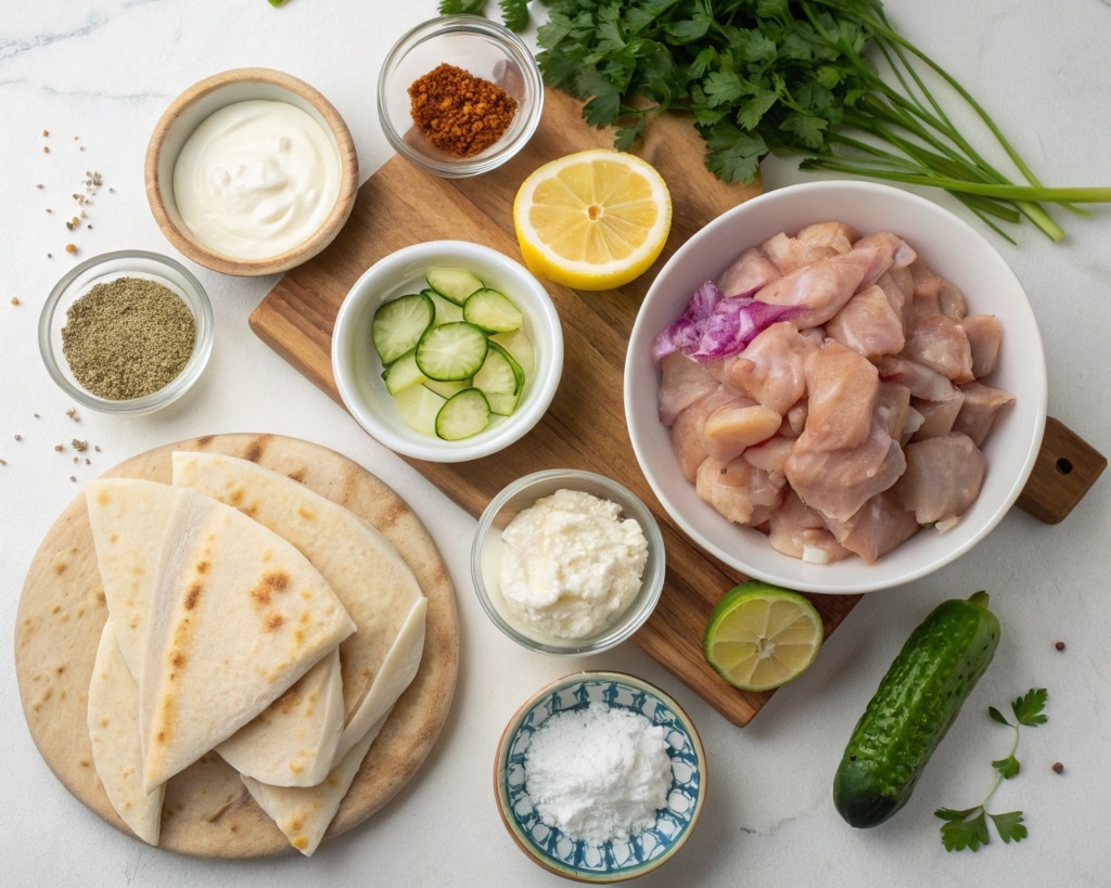 Greek Chicken Gyros recipe