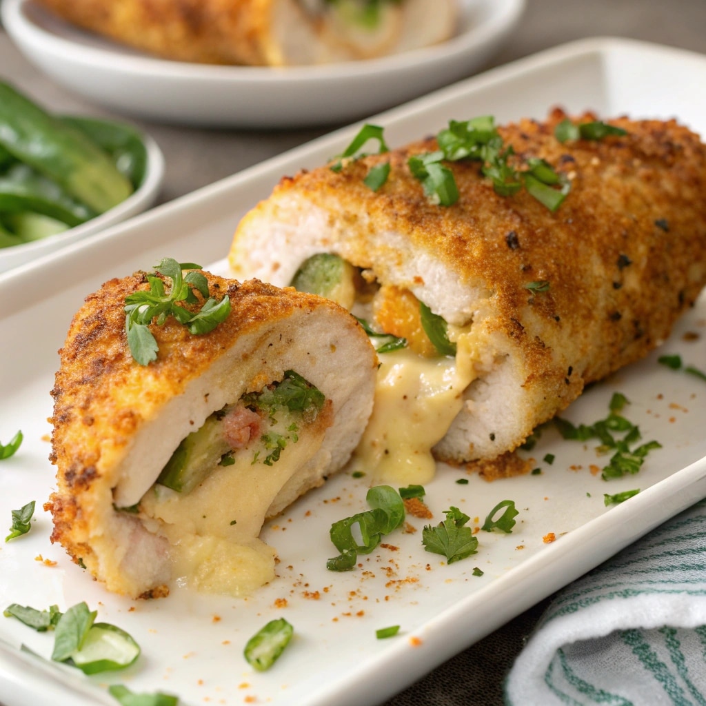 Jalapeno popper stuffed chicken