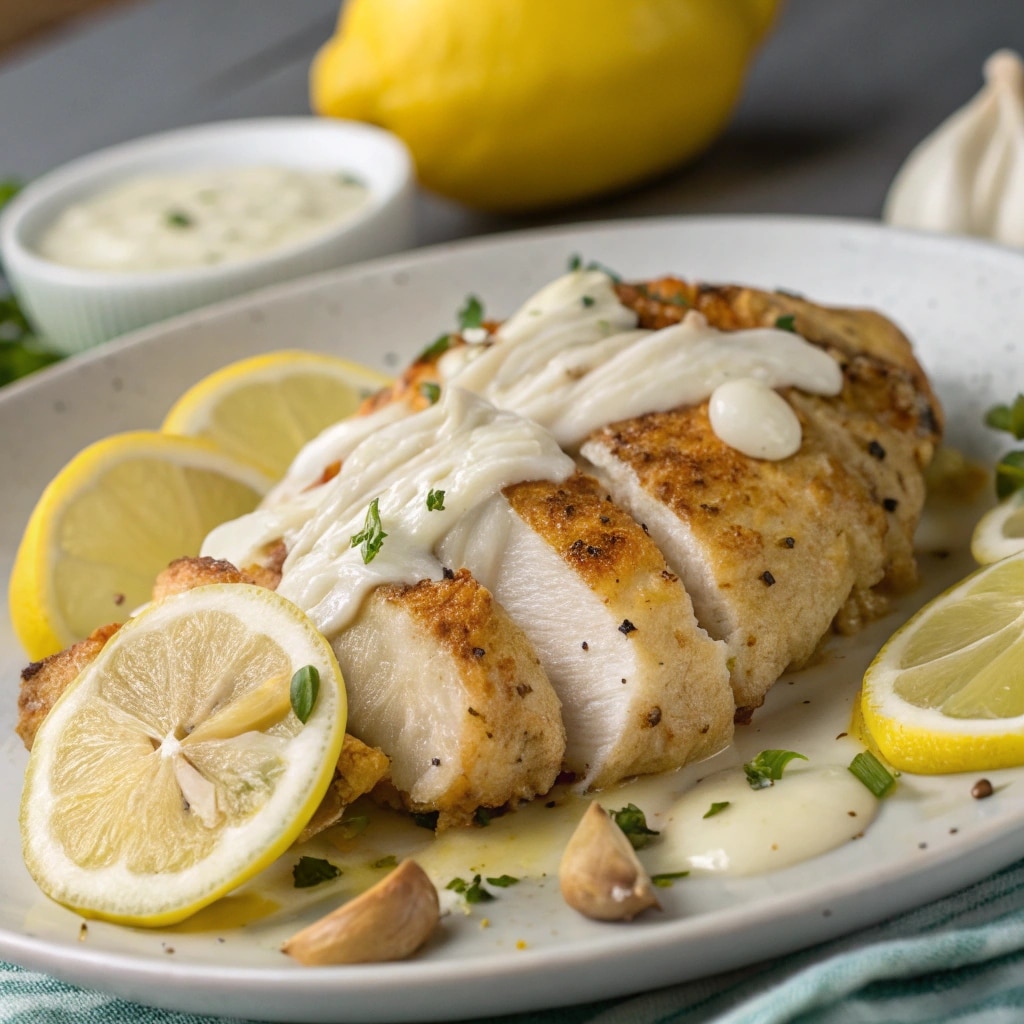 Lebanese Lemon Garlic Chicken