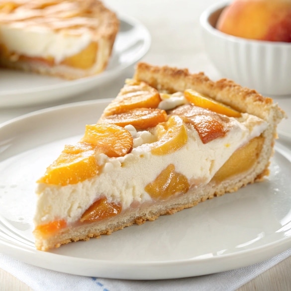 Peach Cream Pie