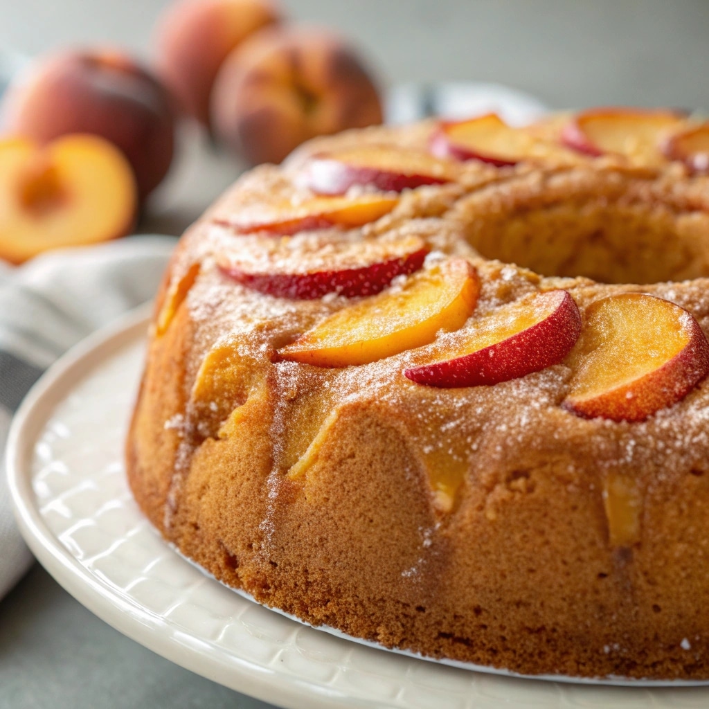 Peach Pound Cake