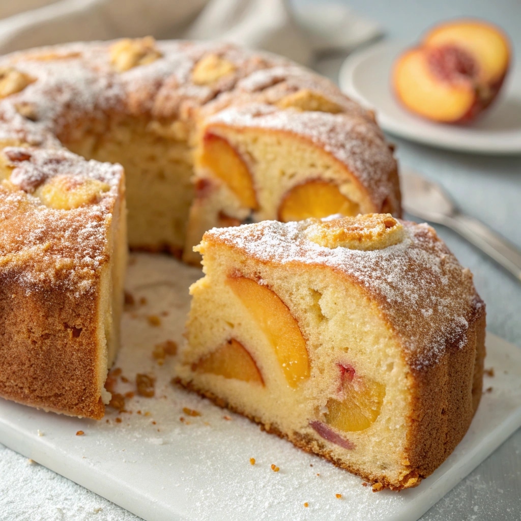 Peach Pound Cake
