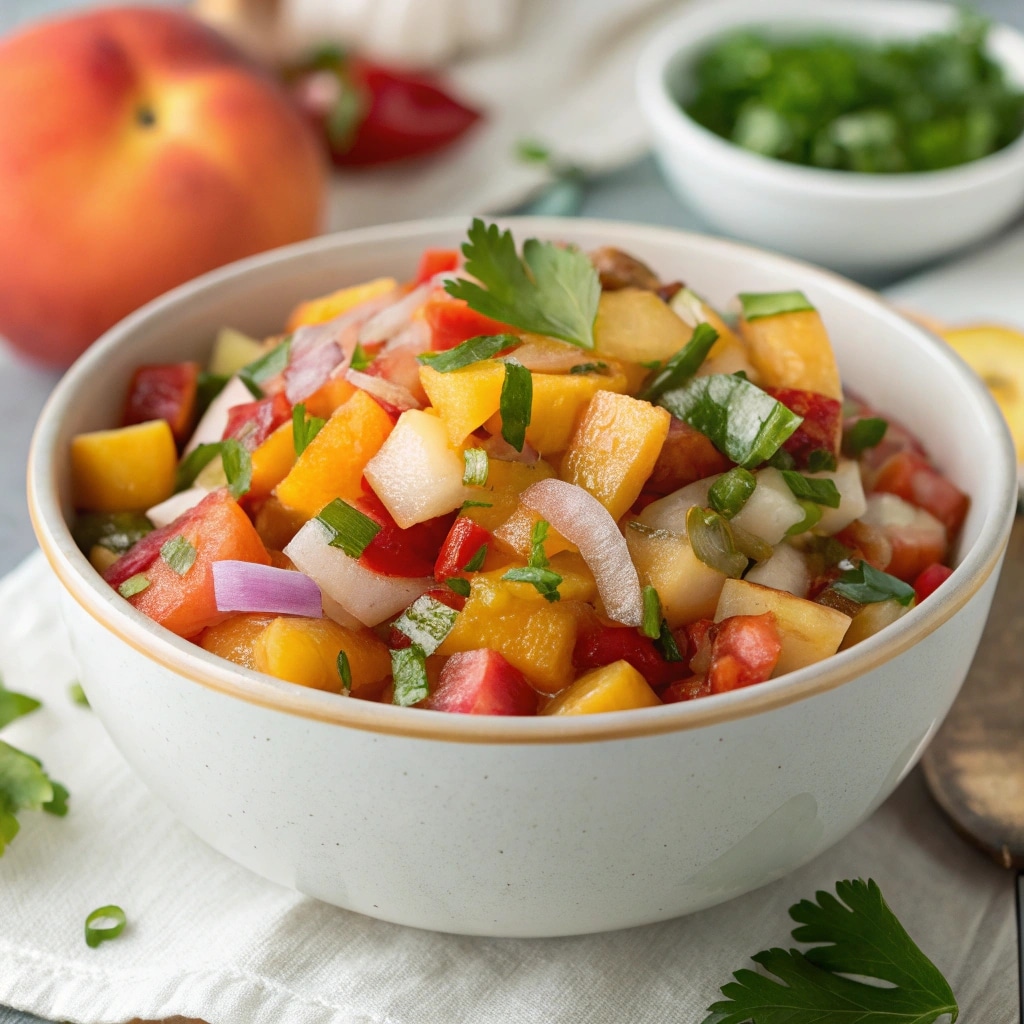 Peach Salsa Recipe
