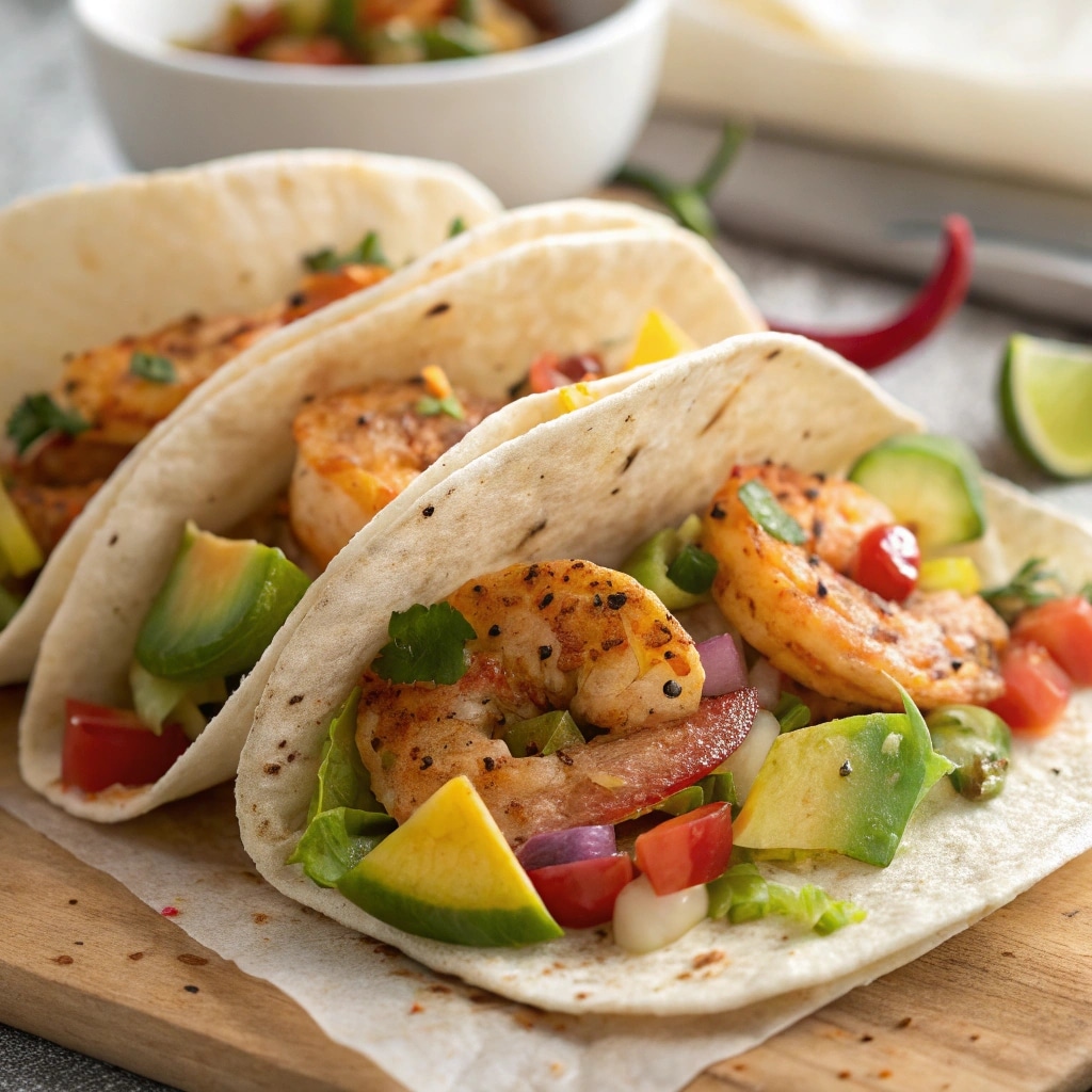 Prawn Tacos Recipe (Shrimp)