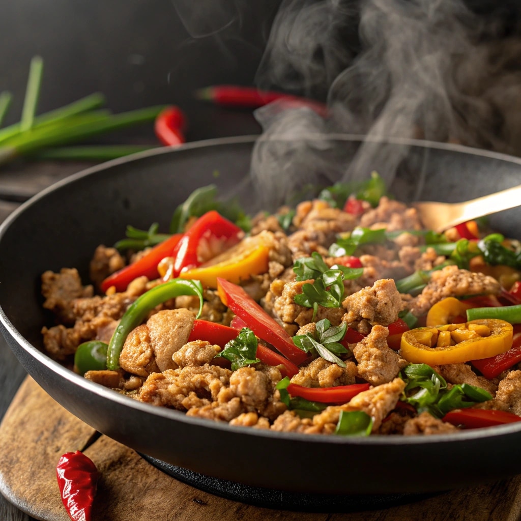 Spicy Thai Chicken Stir Fry