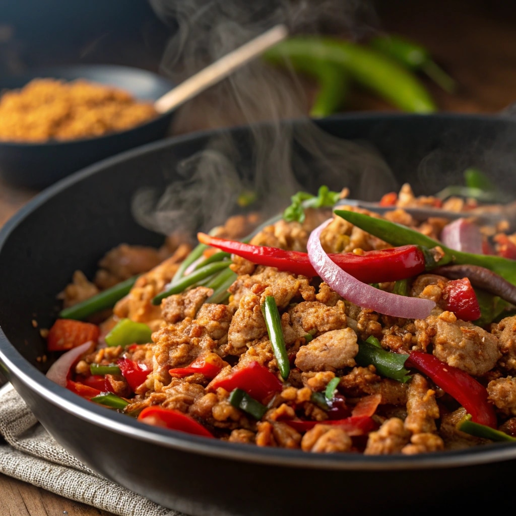 Spicy Thai Chicken Stir Fry