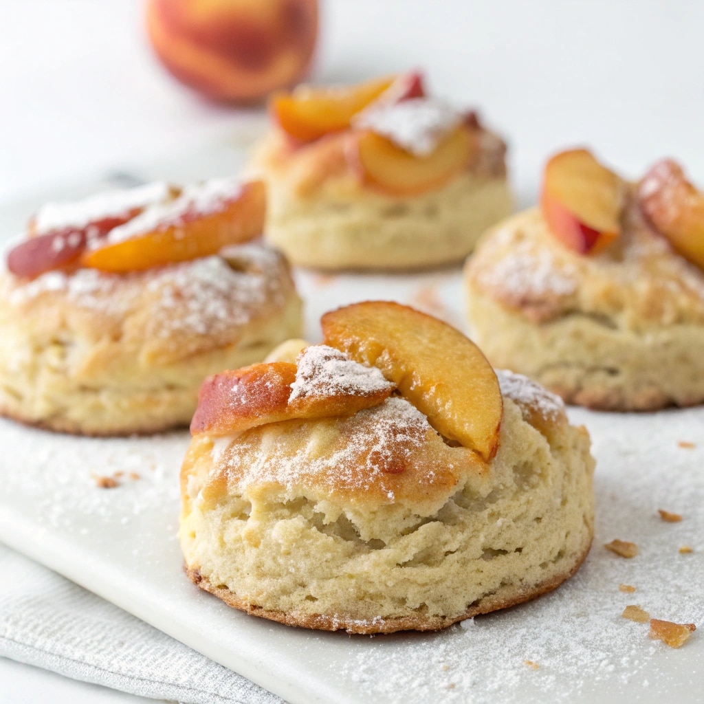 Peach Pecan Scones