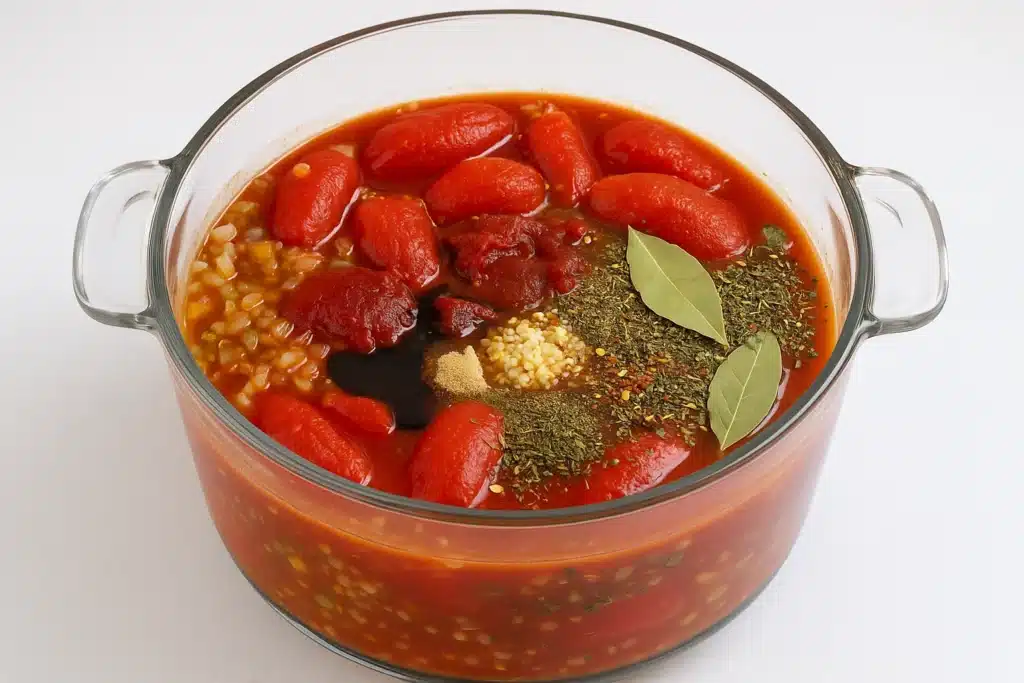 canning spaghetti sauce