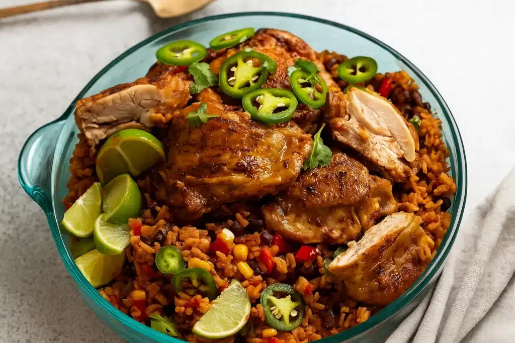 One Pot Mexican Chicken and Rice