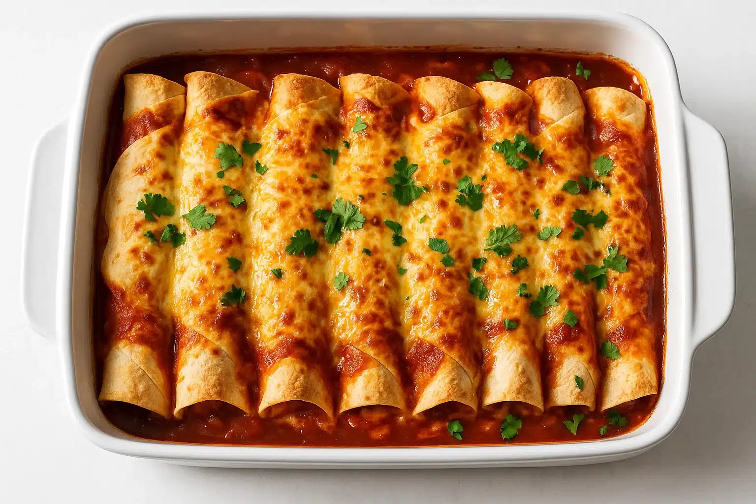 Homemade Chicken Enchiladas Recipe