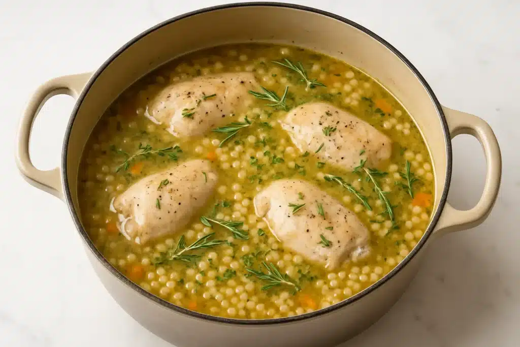 homemade chicken soup