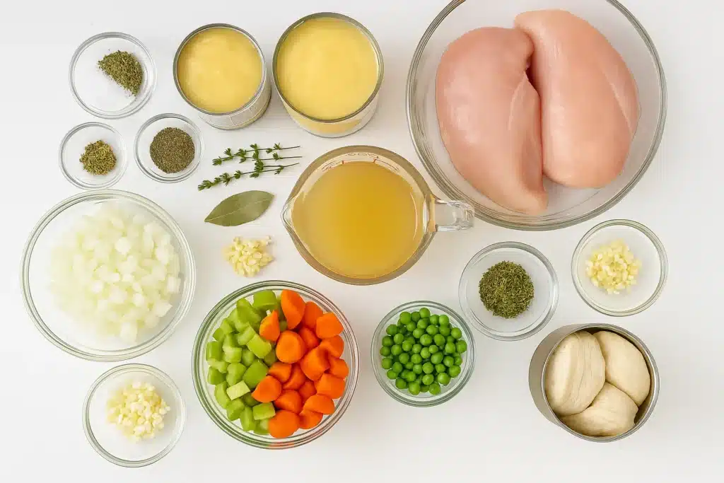 Crockpot Chicken & Dumplings