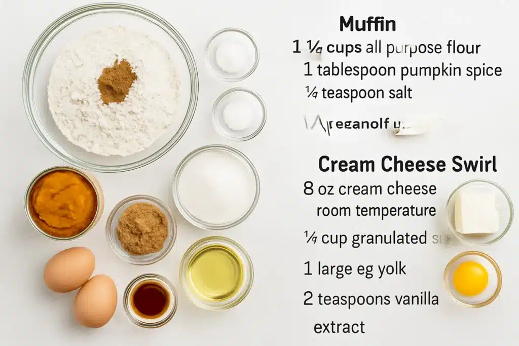 Pumpkin Cheesecake Muffins