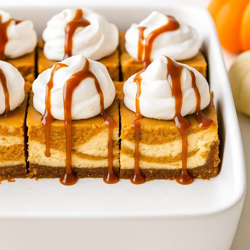 Pumpkin Swirl Cheesecake