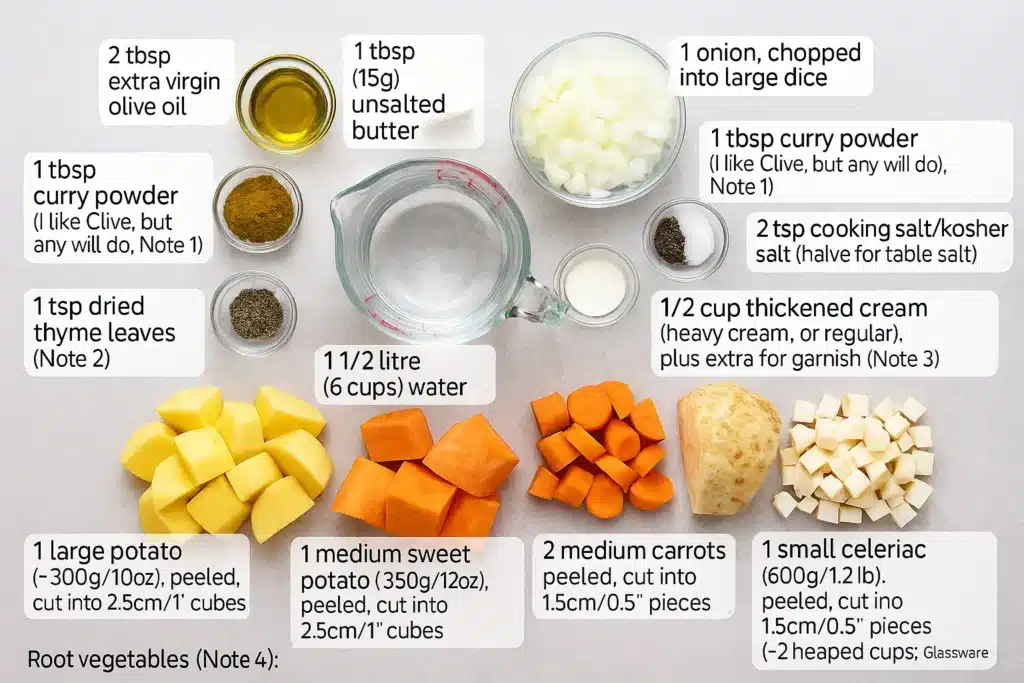 Root Vegetable Soup