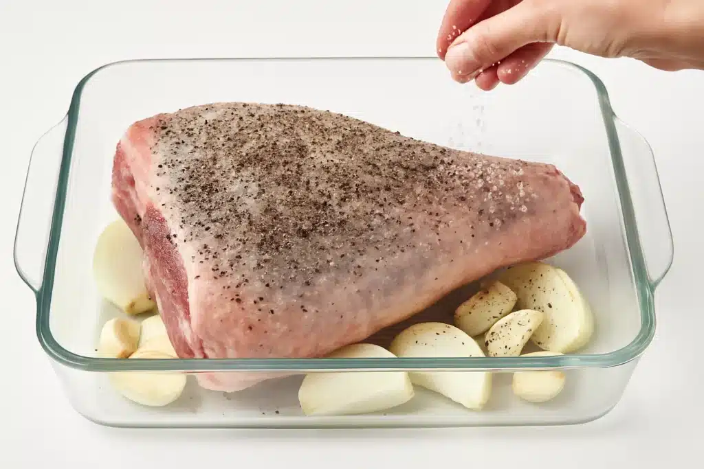 slow roast leg of lamb