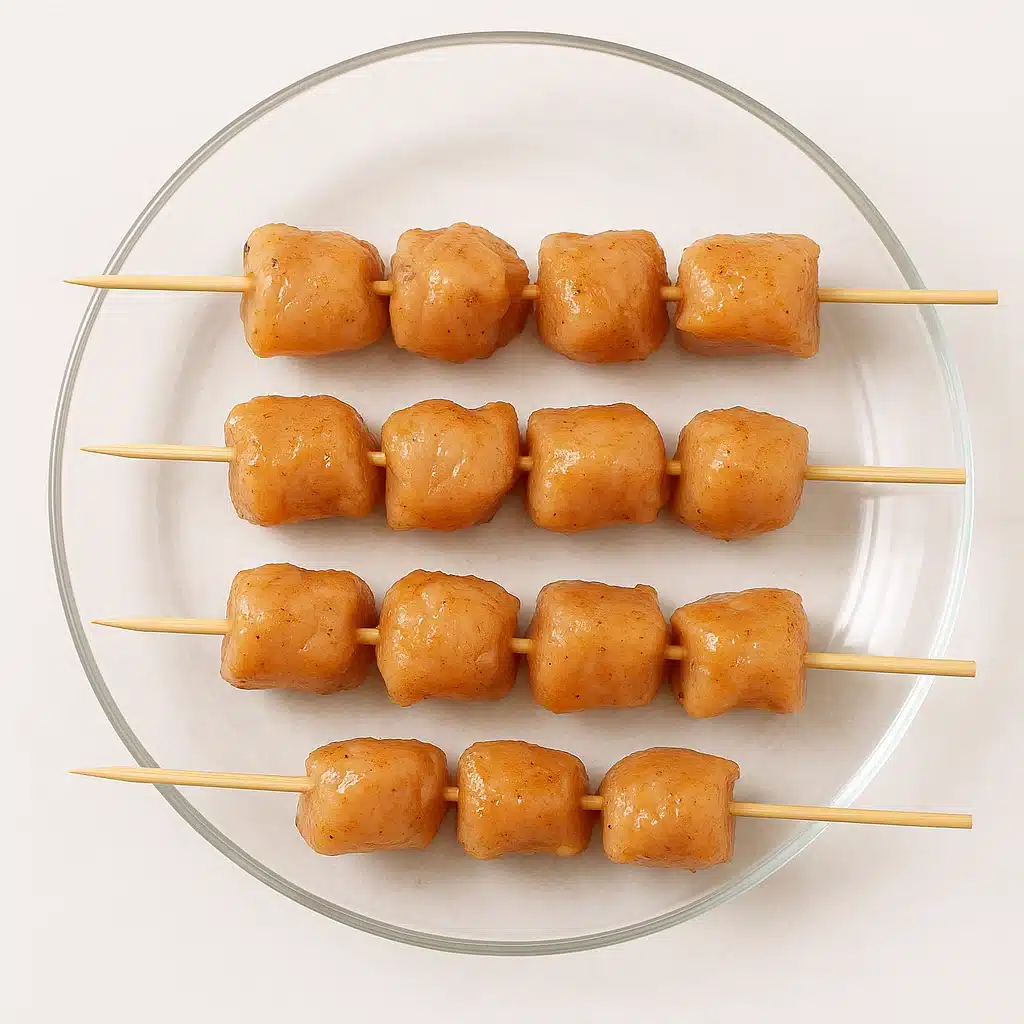 Chicken Satay and Thai Peanut Sauce