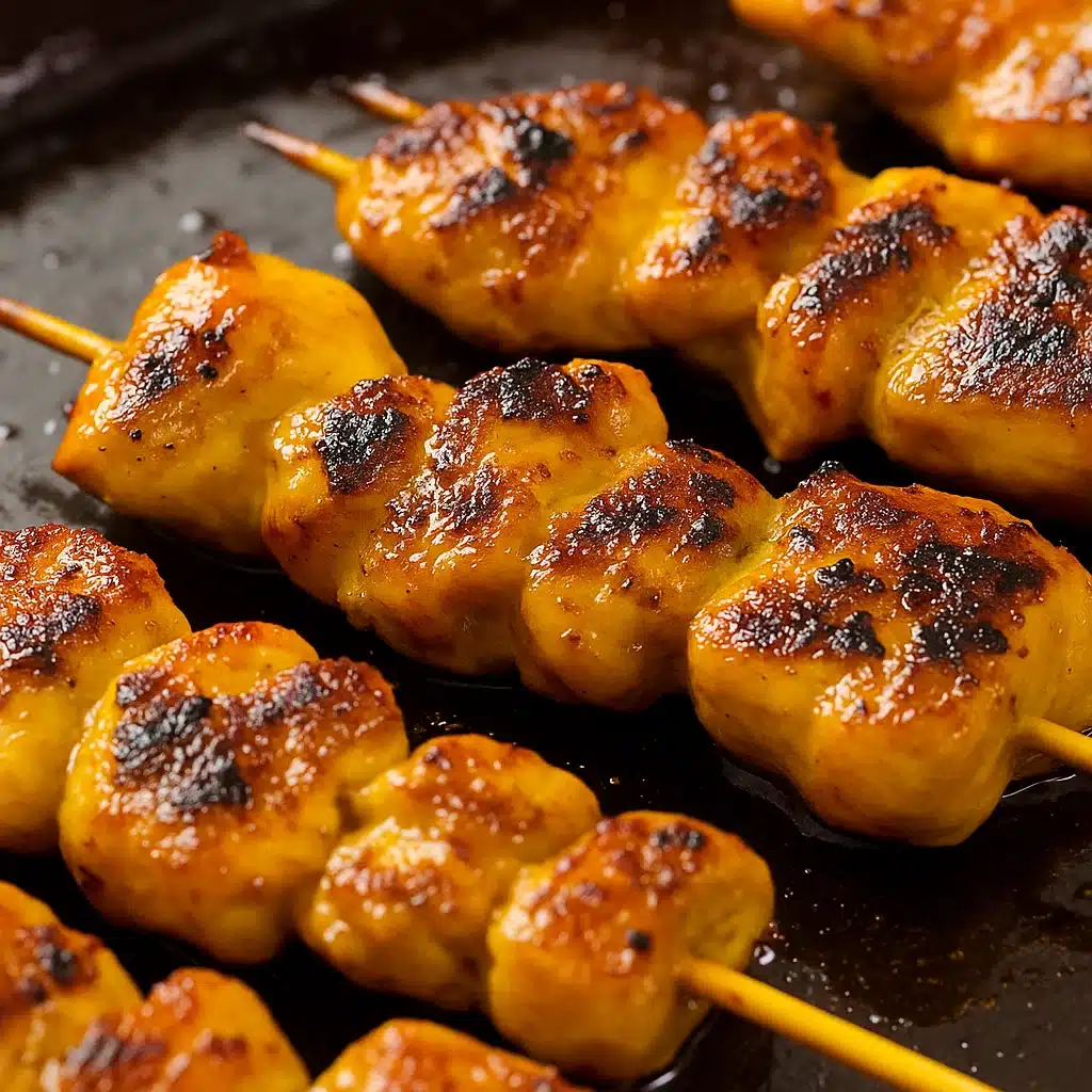Chicken Satay and Thai Peanut Sauce