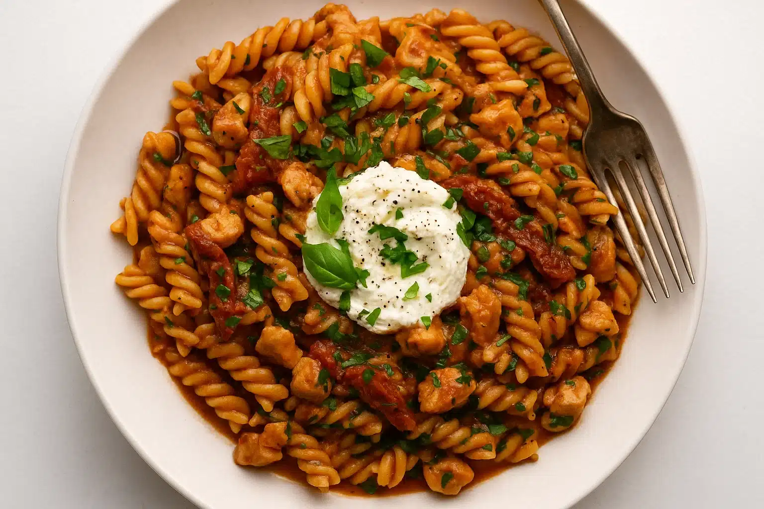 One Pot Chicken Pasta