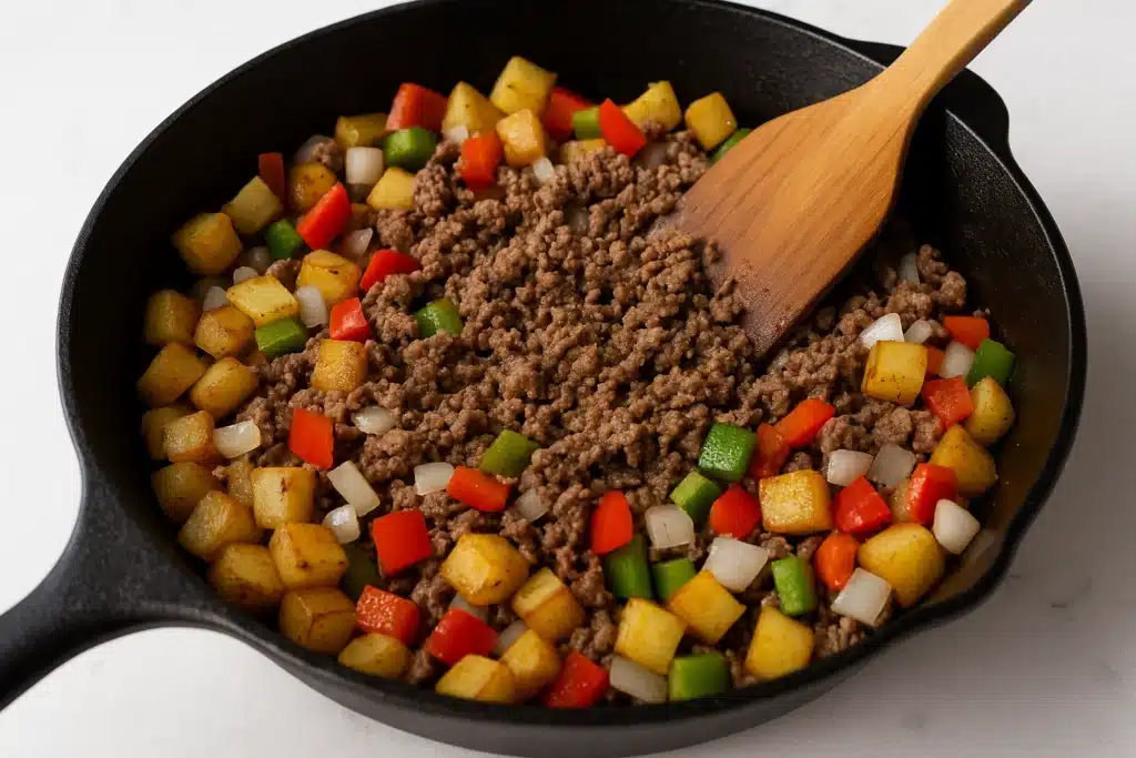 Ground Beef and Potatoes