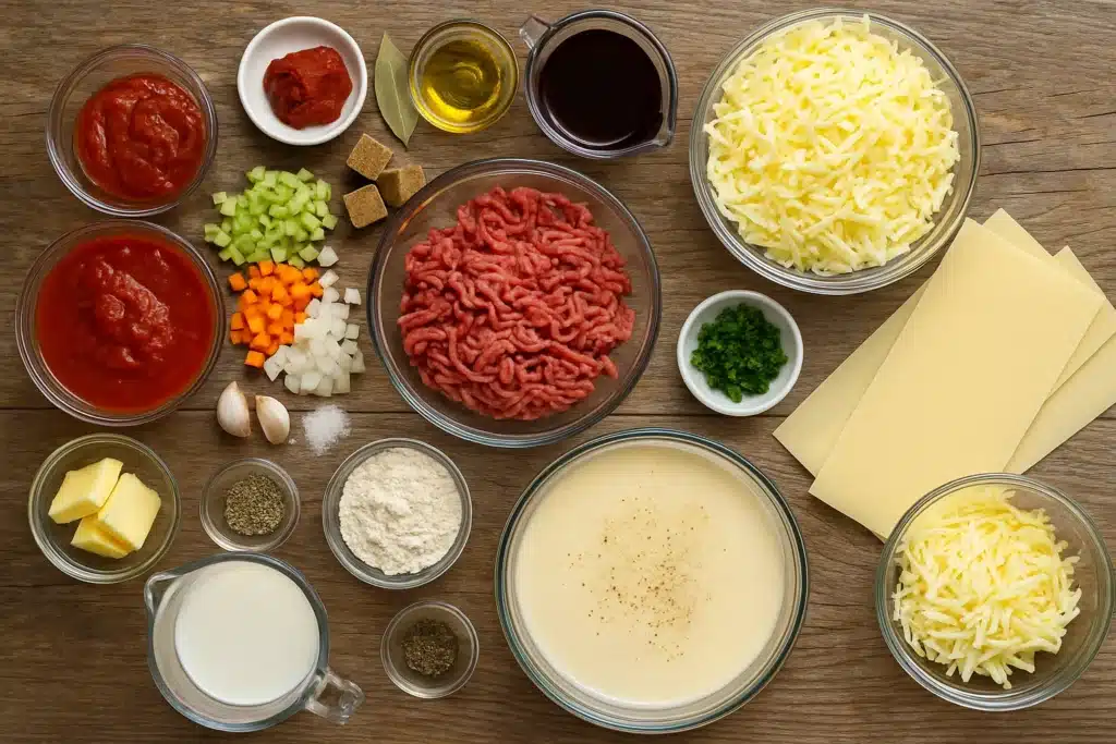 ground beef lasagne