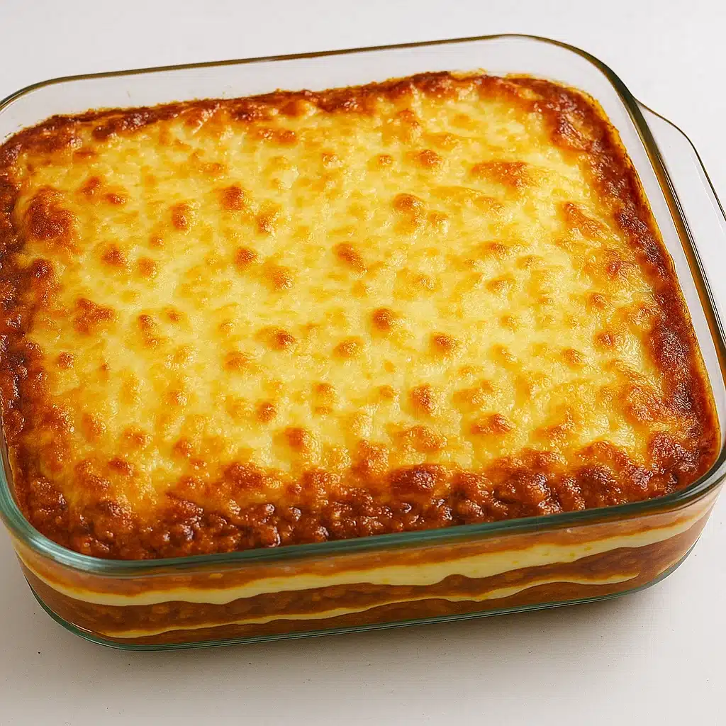 ground beef lasagne